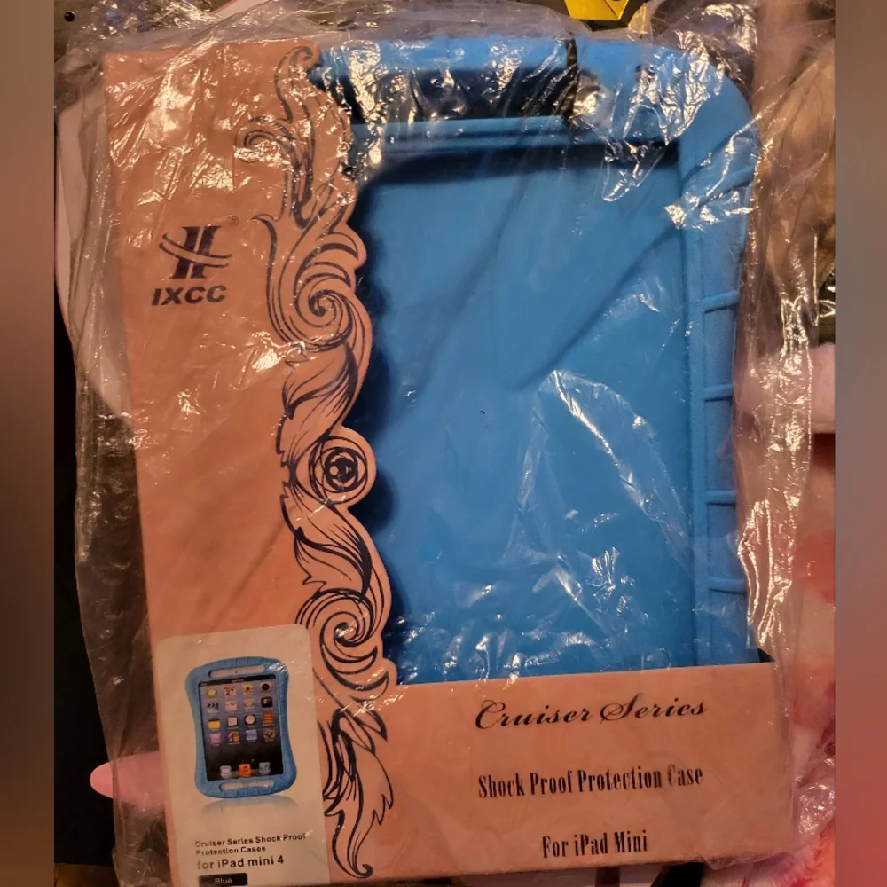 iPad Mini 4 Case, iXCC Shockproof Silicone Protective Rubber Soft Gel Case Cover